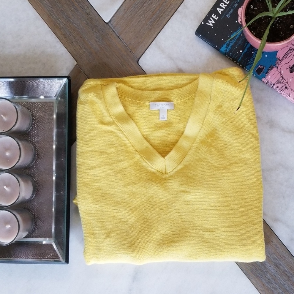 Yellow Talbots Sweater
